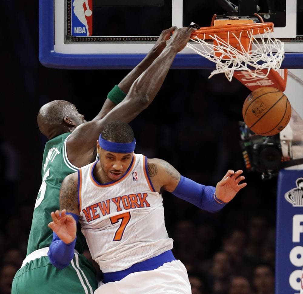 Celtics Beat Knicks In First Matchup Of The Season | WBUR News