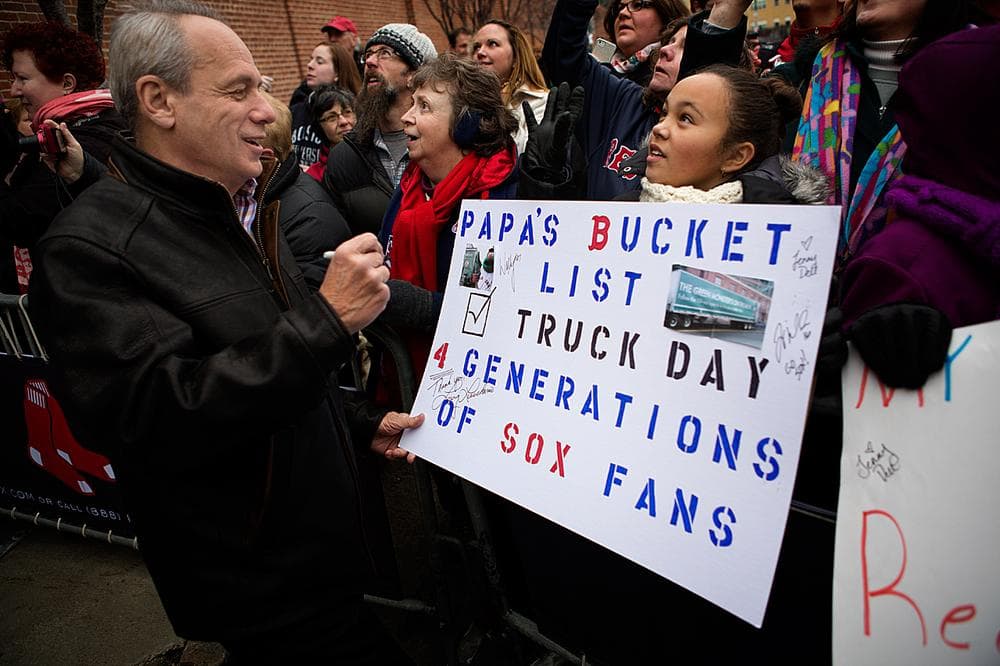 It's 'Truck Day' For The Boston Red Sox WBUR News