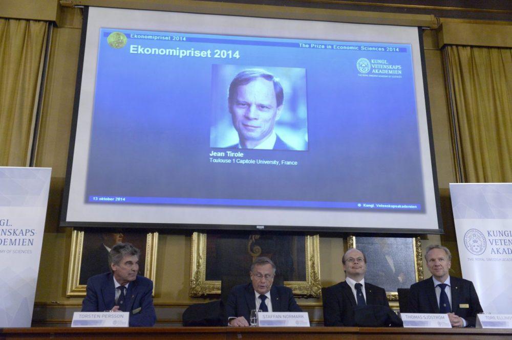 Mit Graduate Jean Tirole Wins Nobel Economics Prize Wbur News