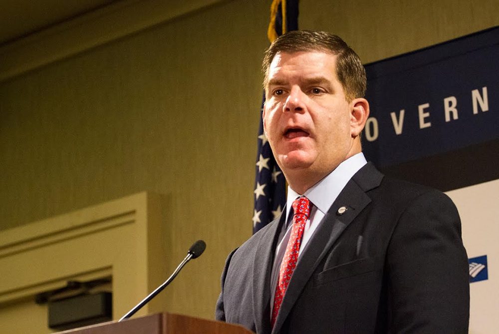 Watch Listen Mayor Walsh Addresses Boston Chamber Of Commerce Wbur News 