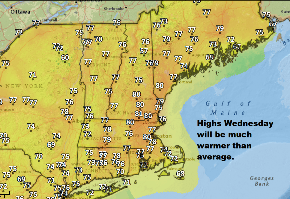 Forecast Great October Weather Lasts A Few More Days WBUR News