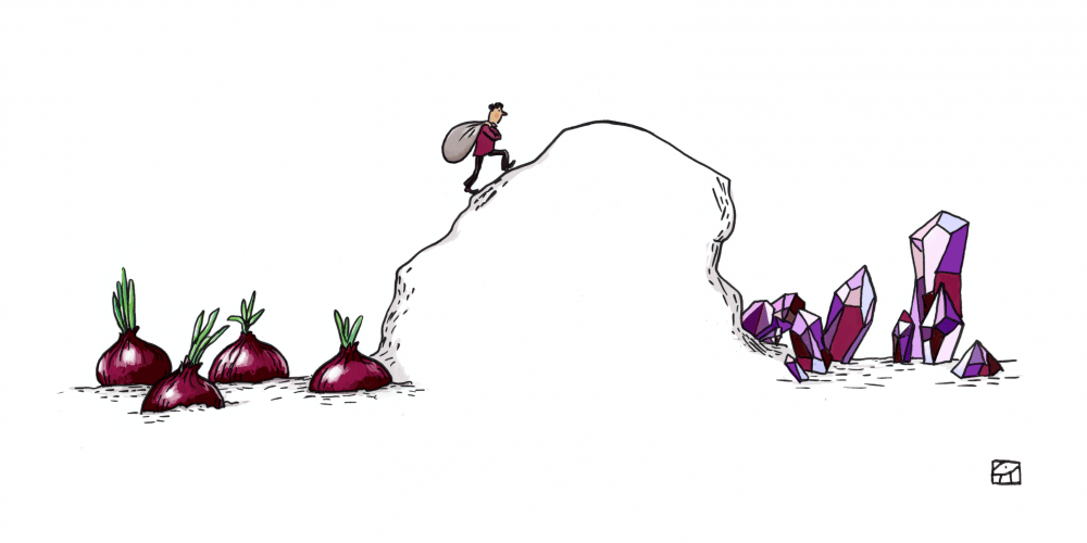 'Onions And Garlic' Circle Round 12 Circle Round