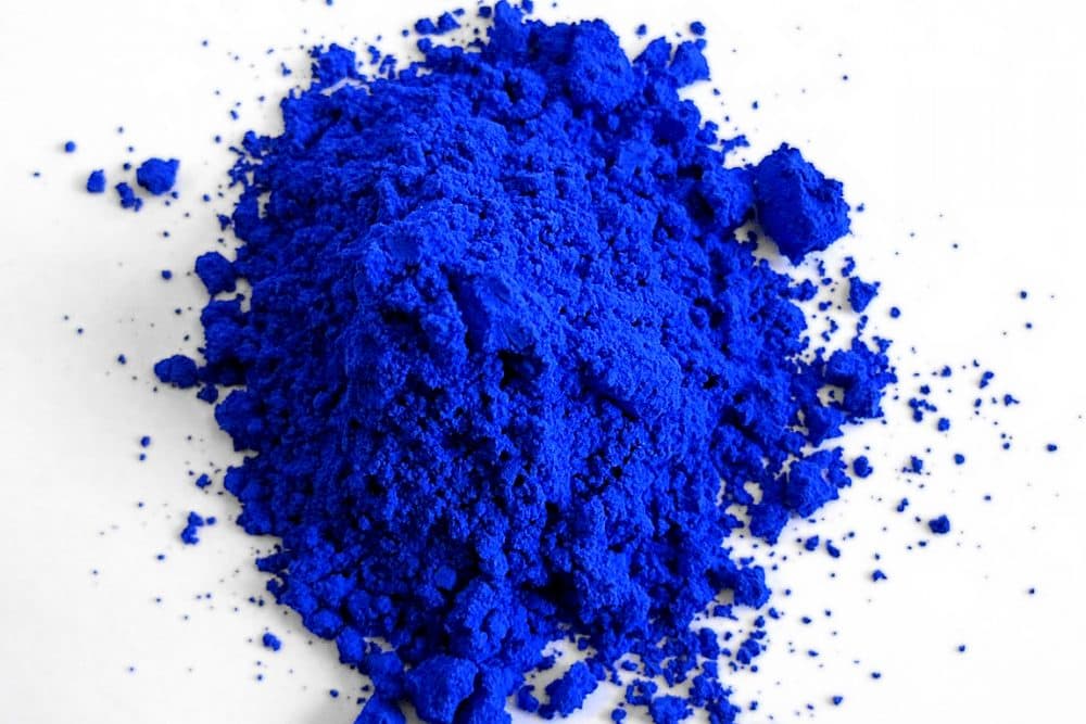 pure blue colour