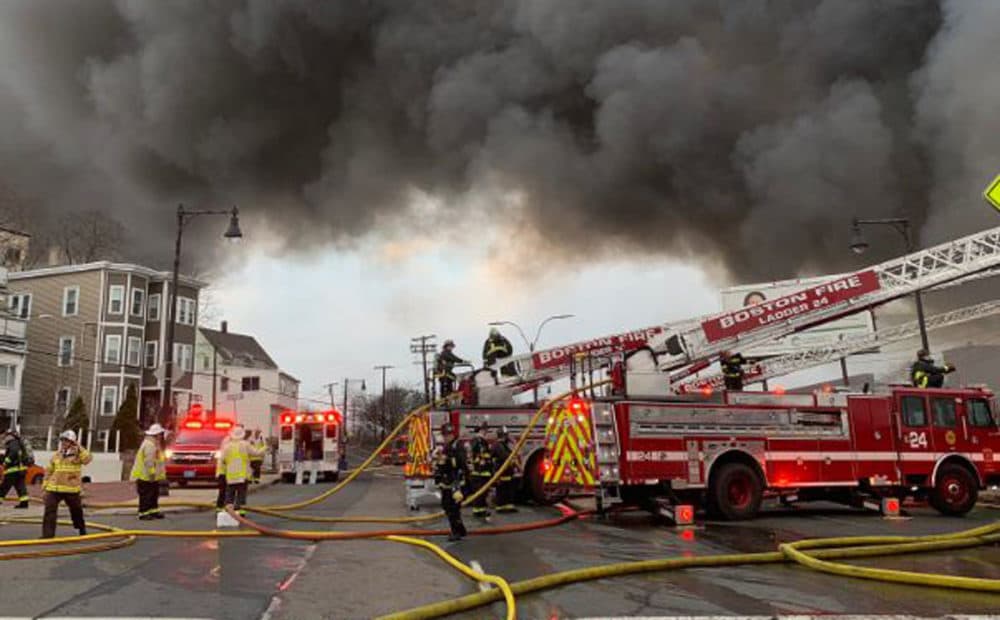 Investigation Underway Into Massive Fire In East Boston WBUR News