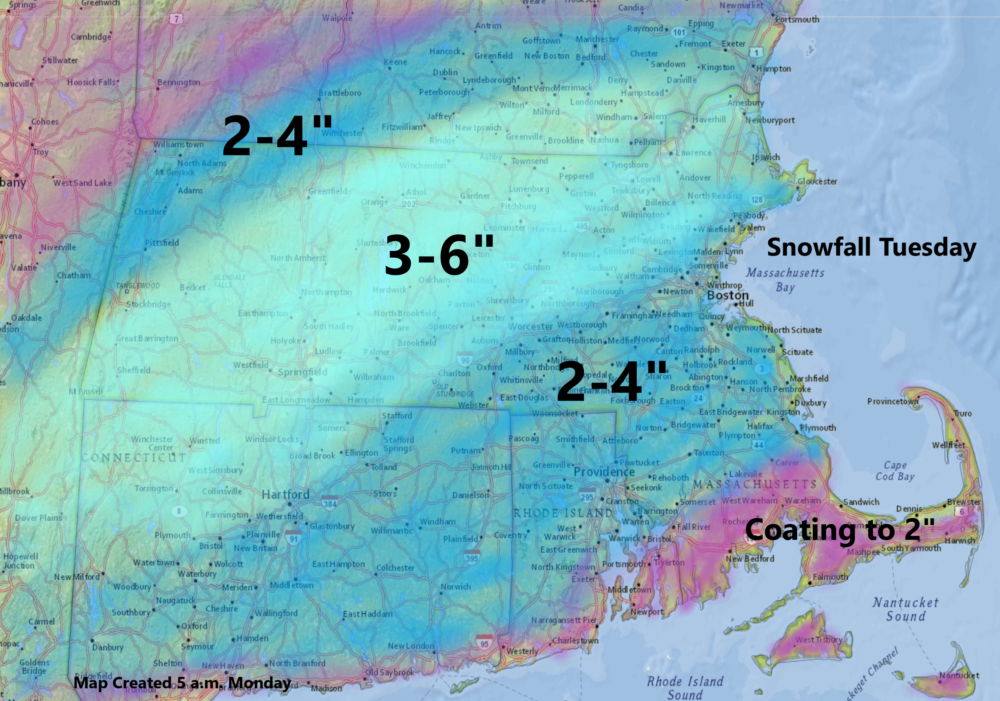 Today's Weather Snow Is On The Way, Temperatures Dropping WBUR News