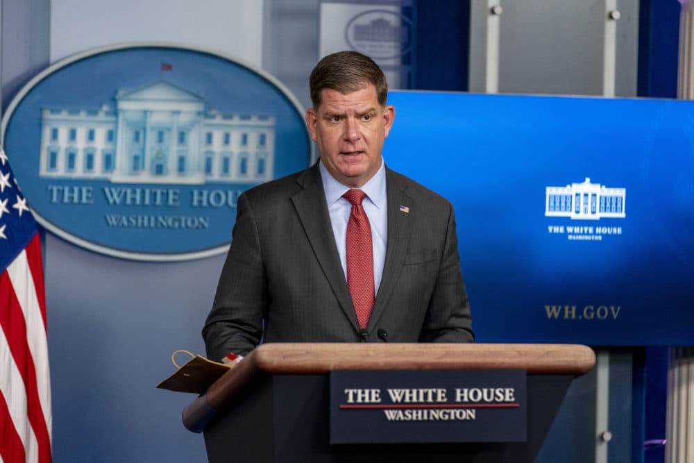 Walsh to leave Biden Cabinet for NHL players' union | WBUR News