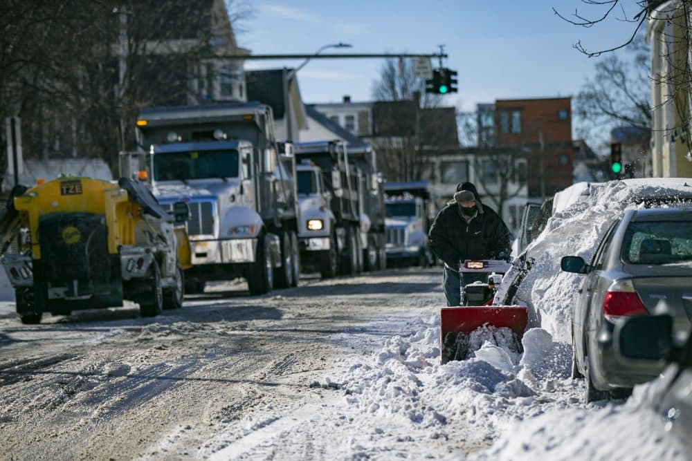 Photos Mass. residents dig out after blizzard conditions, heavy