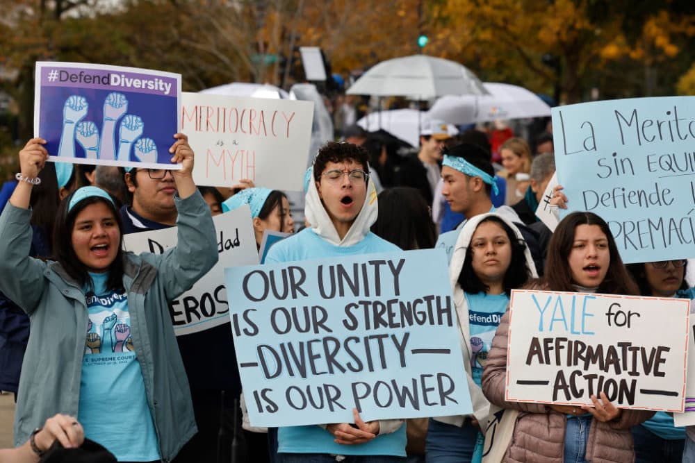 Supreme Court hears affirmative action cases that could impact decades of  precedent | Here & Now