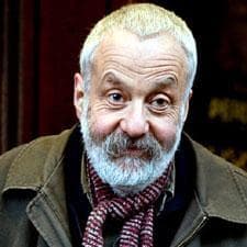 Director Mike Leigh at the premiere of "Happy-Go-Lucky" outside the Glasgow Film Theatre in April 2008. (Photo: Stuart Crawford)