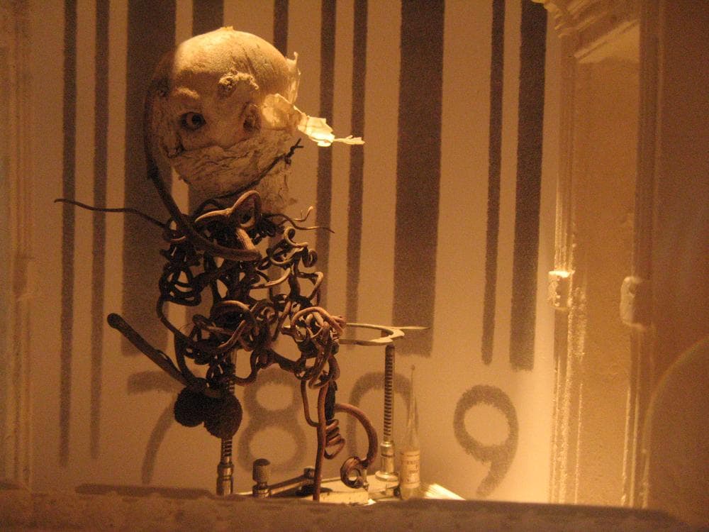 Puppet from the Quay Brothers' short animated film "Rehearsals for Extinct Anatomies."