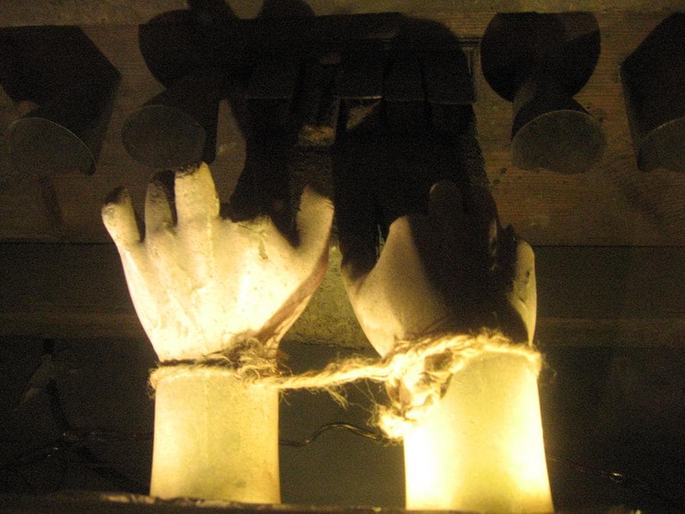 Decor from the Quay Brothers' film "The Piano Tuner of Earth Quakes." 