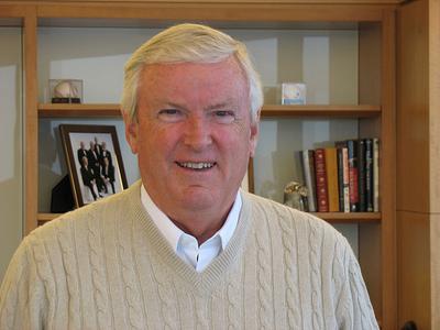 Jack Connors Jr., founder of Hill Holliday Connors Cosmopoulus.  (Photo by WBUR)