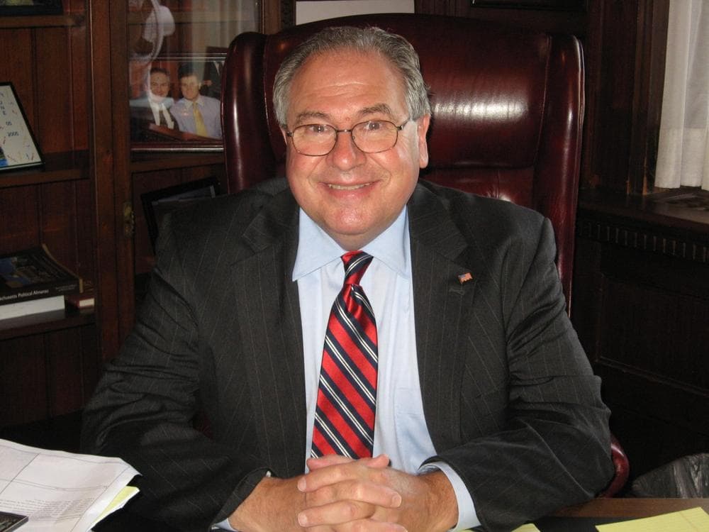 Massachusetts House Speaker Robert DeLeo (Sarah Bush/WBUR)