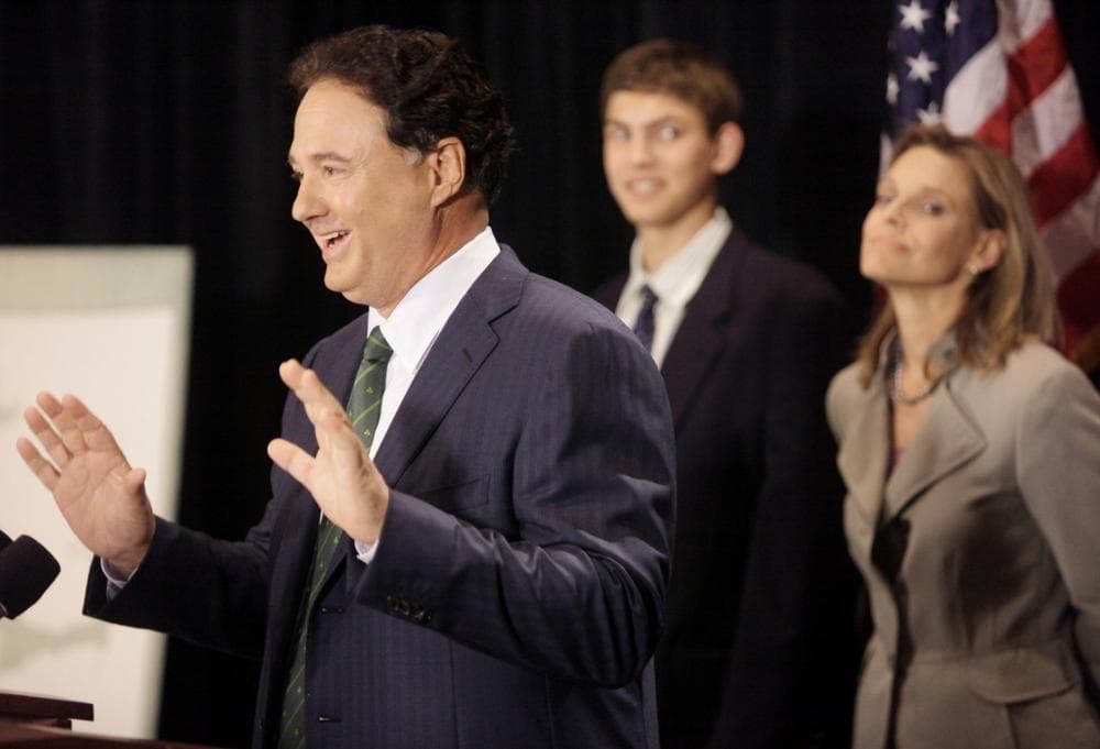 Stephen Pagliuca announces his campaign for the U.S. Senate seat left vacant by the death of Sen. Edward M. Kennedy. (AP)