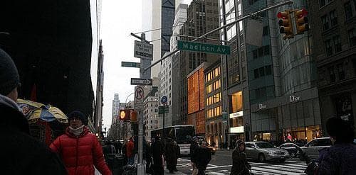 Madison Ave., New York City. (Photo: Flickr/mikebitton)