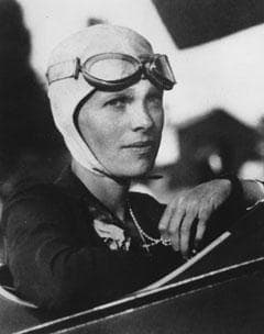Amelia Earhart, the first woman to fly solo across the Atlantic Ocean, is seen in this undated photo. (AP)