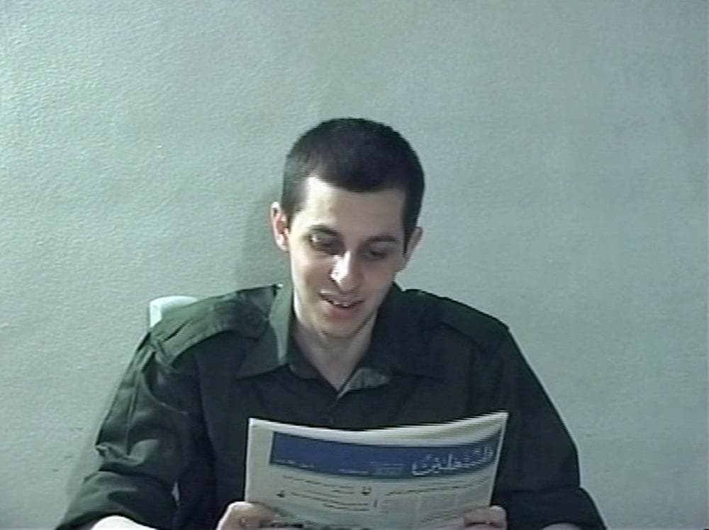 This image taken from a video released by Hamas on Friday shows Israeli soldier Sgt. Gilad Schalit, who has been held captive for more than three years in the Gaza Strip. (AP)