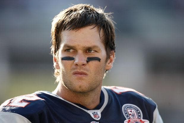 New England Patriots quarterback Tom Brady during the first half of a NFL football game against the Baltimore Ravens on Sunday, Oct. 4. (Winslow Townson/AP)