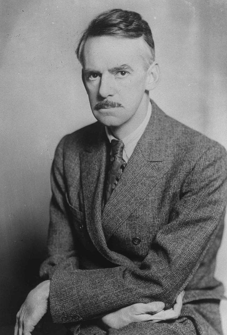 American playwright Eugene O'Neill in 1936. (Via AP)