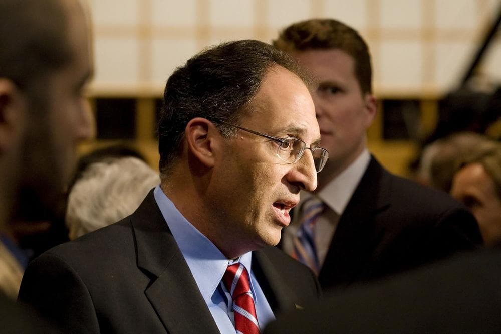 Alan Khazei (Pool photo by Yoon Byun/The Boston Globe)