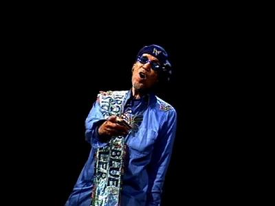 Brother Blue appeared frequently on Cambridge Community Television.