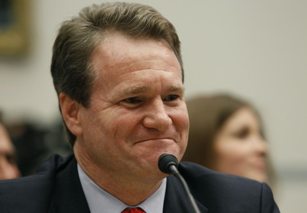 Brian Moynihan testifies on Capitol Hill in November. (AP)