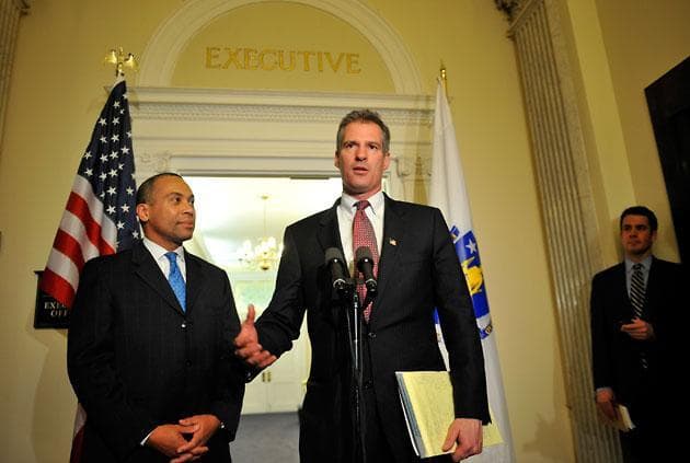 Deval Patrick, Scott Brown