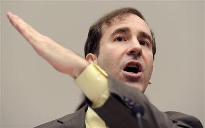 Harry Markopolos testified before Congress in February 2009 about what he saw as systemic failings of the Securities and Exchange Commission. His advocacy is one way he is trying to make good out of what he also sees as a personal failing. (Susan Walsh/AP)