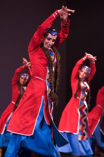 Members of the Sayat Nova Dance Company (Photo by Viken Karaguesian)