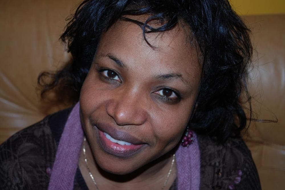 Elsie Metayer, of Milton, wants to bring her three siblings to the U.S. from Haiti. (Bianca Vazquez Toness/WBUR)