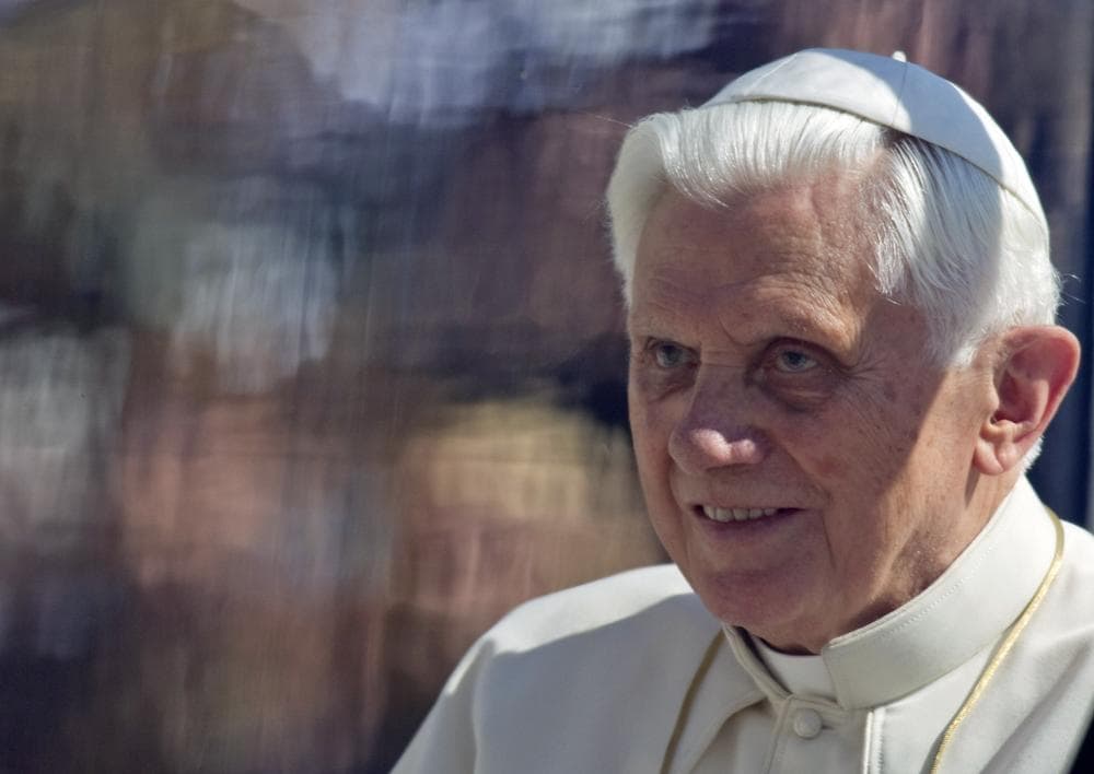 Pope Benedict XVI during a general audience in St. Peter's square. (AP)