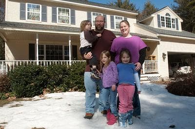 Featured in our recent "Depreciating American Dream" series, the Quenneville family, of Merrimack, N.H., received the housing tax credit when they purchased a home last year.  Many question the overall effectiveness of the rebate program, however. (Jess Bidgood for WBUR)
