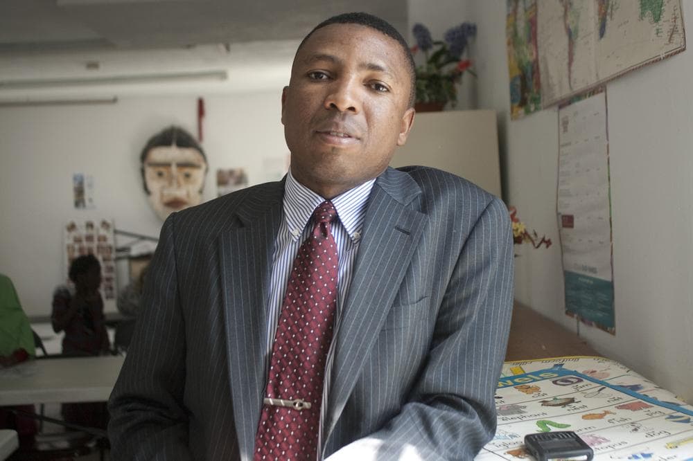 Muktar Idhow (Jess Bidgood for WBUR)