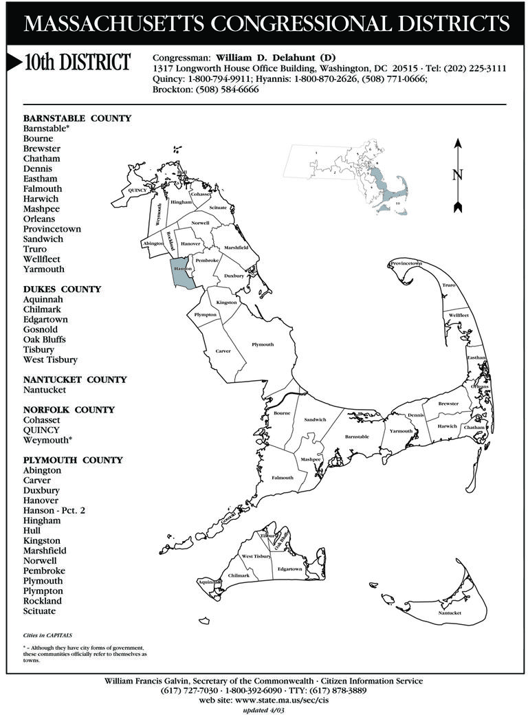 MAP: 10th District (Click to enlarge)