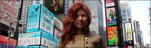 This undated image taken from the Russian social networking website "Odnoklassniki", shows a woman journalists have identified as Anna Chapman, who appeared at a hearing Monday, June 28, 2010 in New York federal court. (AP)