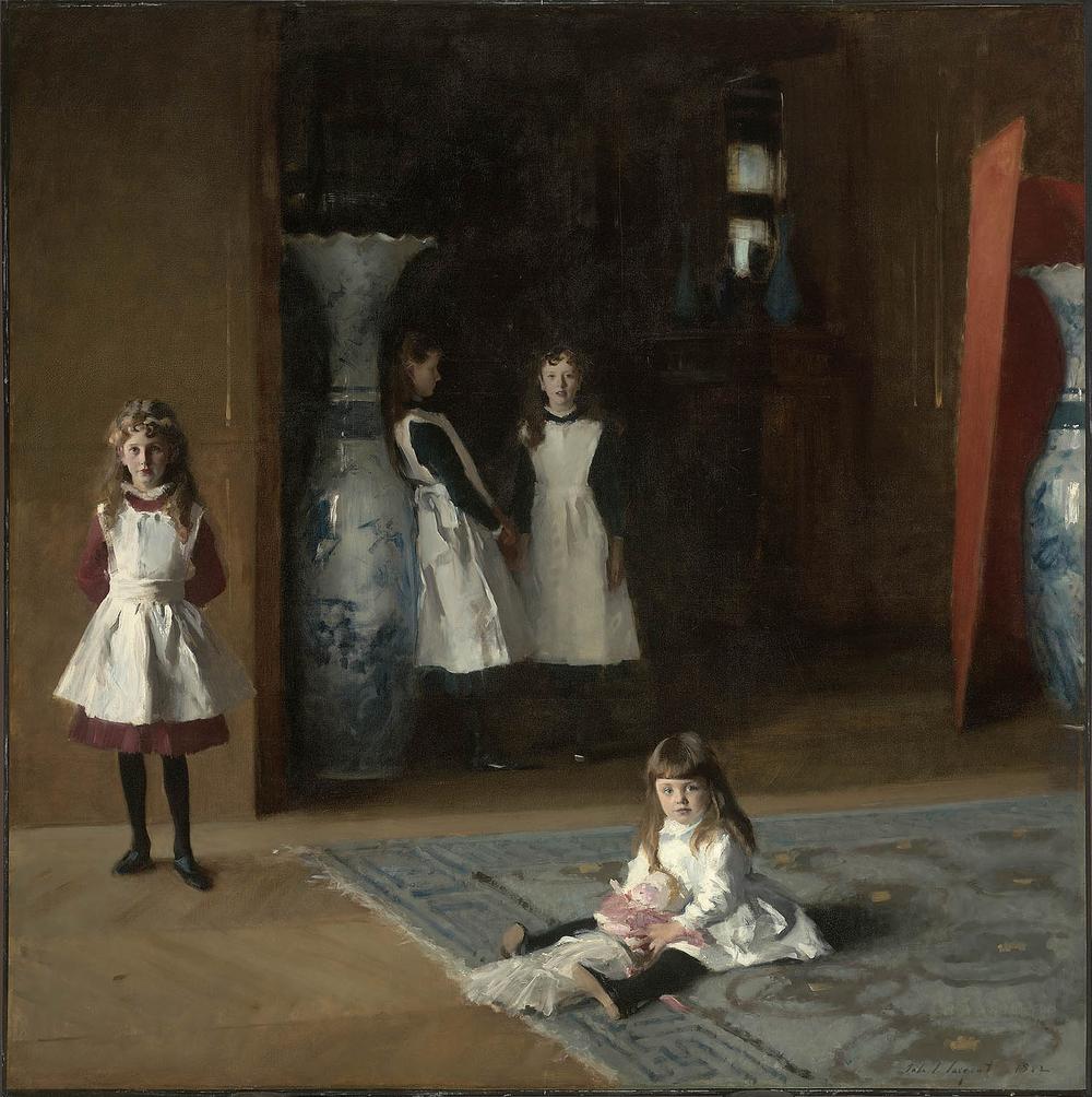 John Singer Sargent's "The Daughters of Edward Darley Boit." (Courtesy of Museum of Fine Arts, Boston)