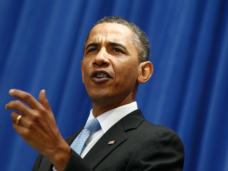 President Obama speaks about immigration policy Thursday at American University in Washington, D.C. (AP)
