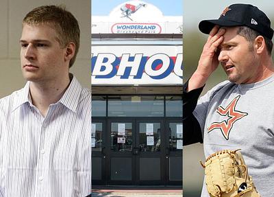 Philip Markoff (AP); Wonderland closes its doors (Martha Bebinger/WBUR); Roger Clemens (AP). 