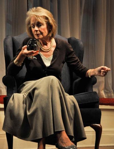 Maureen Anderman is Agnes in Berkshire Theatre Festival's "A Delicate Balance." (Jaime Davidson for Berkshire Theatre)
