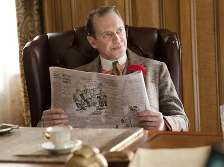 Steve Buscemi plays politician-gangster Nucky Thompson in HBO's "Boardwalk Empire."  (Abbot Genser/HBO)