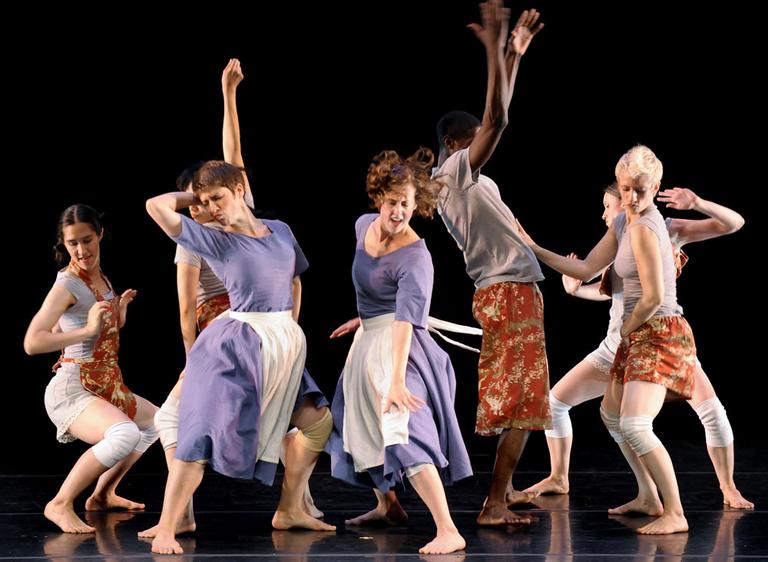 Doug Elkins and Friends performs "FrÃ¤ulein Maria" at the American Dance Festival on July 13, 2009 in Durham, N.C.  (American Dance Festival 2009/Sara D. Davis)