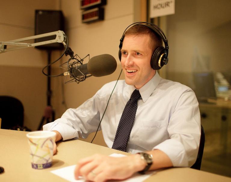 Republican congressional candidate Sean Bielat. (Nick Dynan for WBUR)