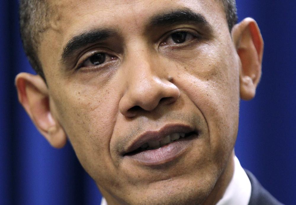 President Barack Obama makes statement in Washington after meeting with Democratic congressional leaders on a year-end bipartisan agreement to extend expiring tax cuts. (AP)