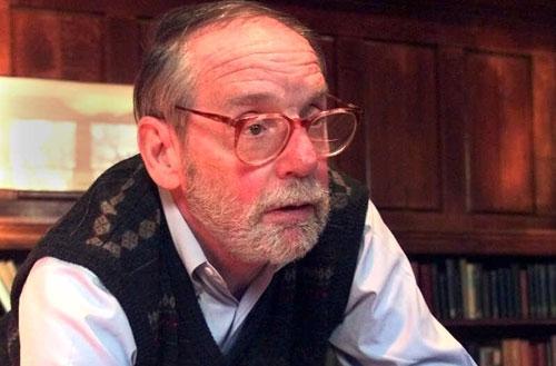 Princeton University Professor John McPhee, in Princeton, N.J., April 12, 1999. (AP)