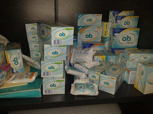 An o.b. stockpile