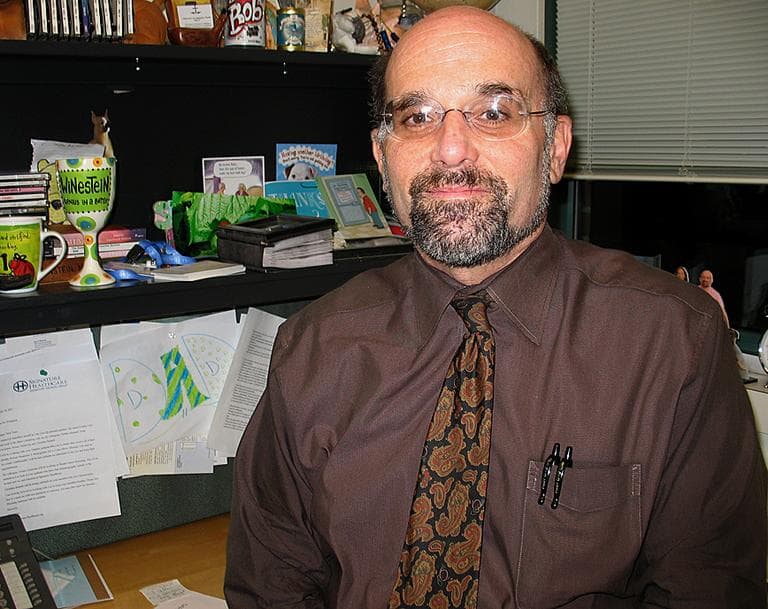 Bob Weinstein, chief of family medicine at Signature Healthcare,  is frustrated that he has to explain to his patients the new limits on their choice of hospitals and specialists. (Martha Bebinger/WBUR)