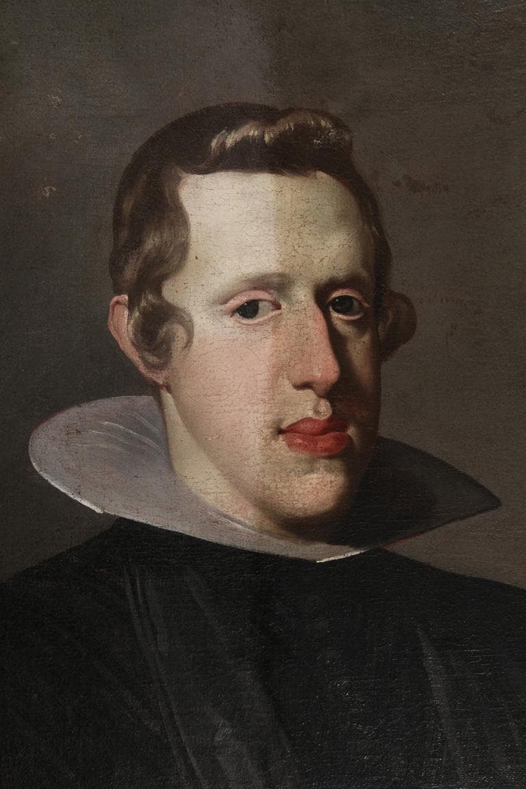 The painting while undergoing restoration. (Courtesy of the Isabella Stewart Gardner Museum)