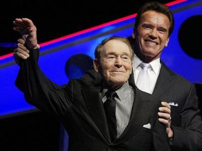 Fitness guru Jack Lalanne, in his nineties in 2005
