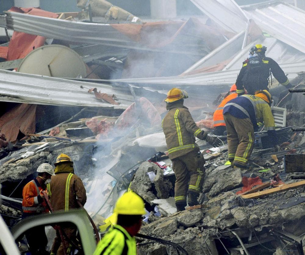 Quake In New Zealand Kills At Least 65, Traps More | WBUR News