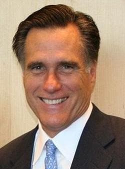 Former Massachusetts Governor Mitt Romney